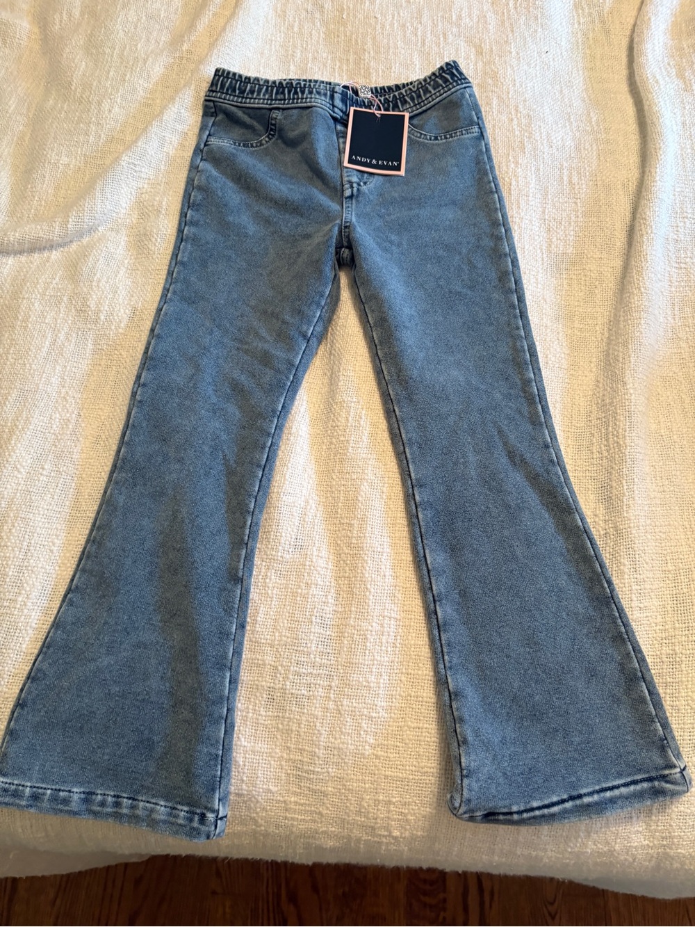 Andy and Evan Girl’s Blue Flared Jeans size 6
